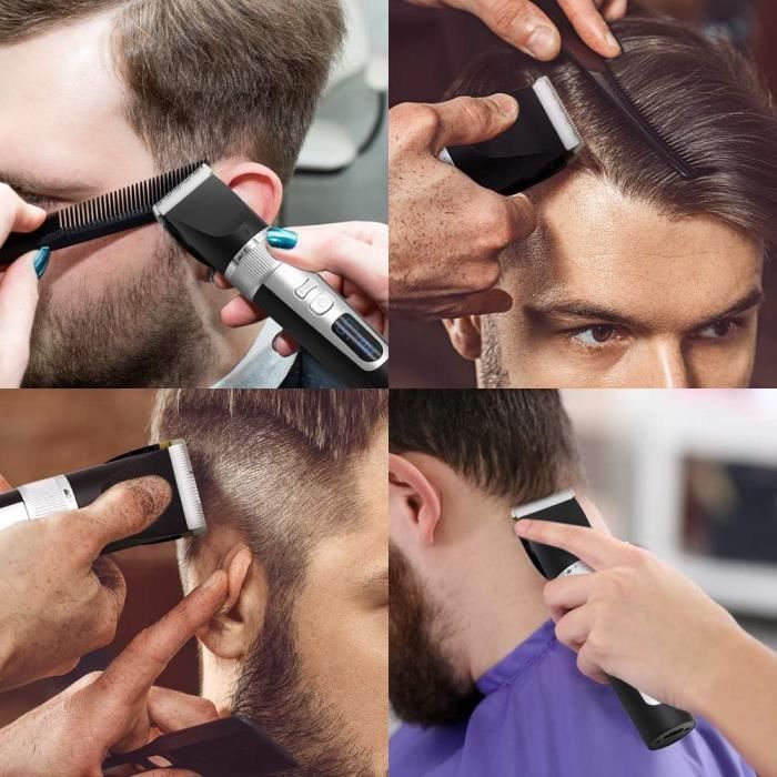 Tondeuse cheveux hommes avec sabot pour degrade - Cdiscount