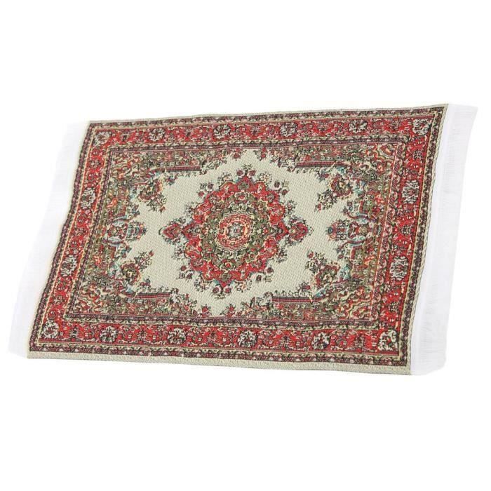 TAPIS DE MAISON de poupée à l'échelle 1:12 de style turc pour le salon TAPIS DE MAISON de poupée à l'échelle 1:12 de style turc pour le salon