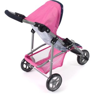 Bayer Chic 2000 69125 Tandem Buggy Twinny Carrito de muñecas Bayer Chic 2000 69125 Tandem Buggy Twinny Carrito de muñecas
