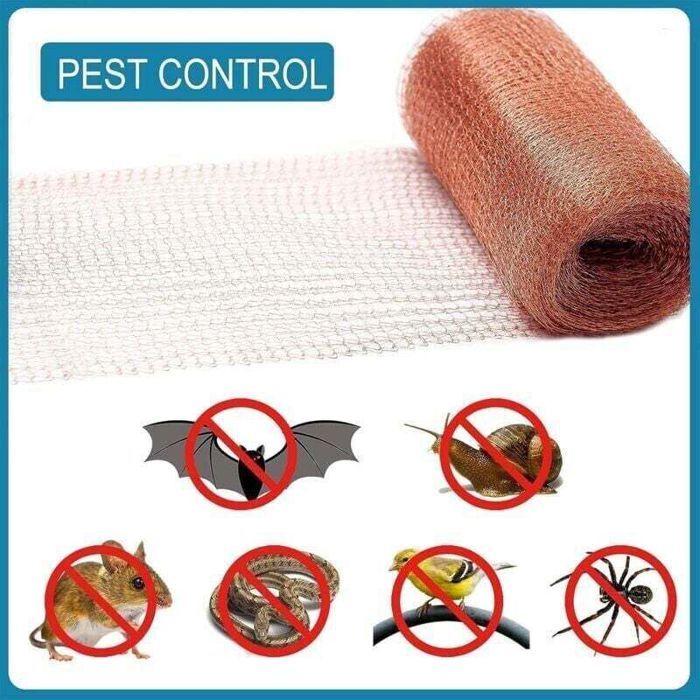 Filet anti-rongeurs en cuivre - ZOR® - Cuivre 100% - Protection contre ...