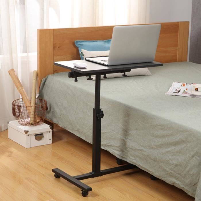Table Pour Lit Huole Réglable 360° - Support Ordinateur Portable Amovible Et Pliable