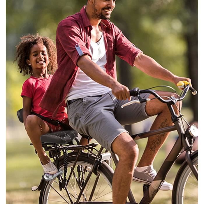 Bike Siege Arriere Pedales arriere de velo Siege de velo Universel pour siege d enfant avec Porte bebe Velo Pieces Accessoires 342 Cdiscount Sport