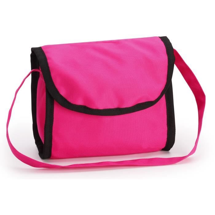 Poussette Poupée Bayer Design Trendy Licorne - Landau Réglable Avec Sac Et Panier, Bleu Rose