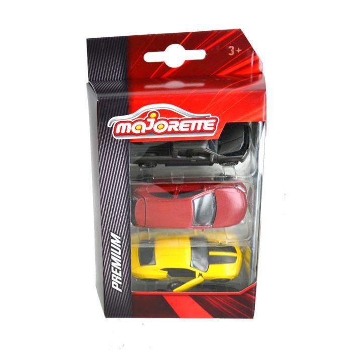 Set de 3 Voitures Majorette Collection Racing - Voiture - Achat