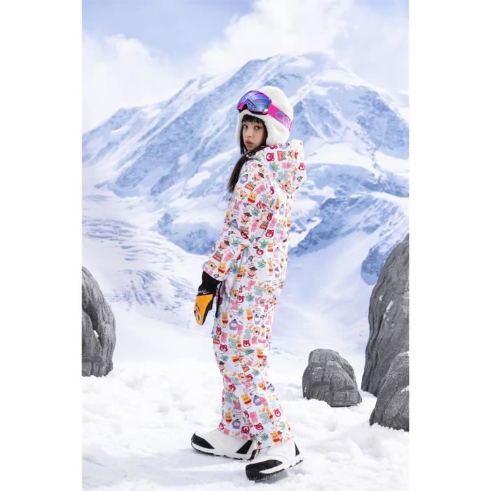 Salopette de ski imperméable sport montagne femme
