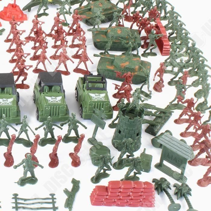 9€03 sur TEMPSA 307PCS/Kit Petits Soldats Figurine Tank Sable Armée Modèles Militaire  Jouet Enfant - Figurine pour enfant - Achat & prix