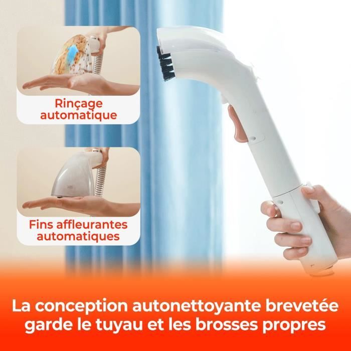 Aspirateur Eau Et Poussière UFESA Eden 600 - Shampouineuse Tapis, Canapé, Voiture - 600W, Aspiration 15000 KPa - 2 Réservoirs