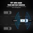 Caméra de voiture 2160P+1080P-Dashcam avant et arrière avec GPS-CarPlay & Android Auto-Enregistrement en boucle-3