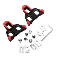 Cales SPD-SL – Compatibles SM-SH10/SH11/SH12, Flottement 6°, Nylon/TPU – Pour Chaussures Route 3 Trous – Kit 2 Cales + Vis + Clé