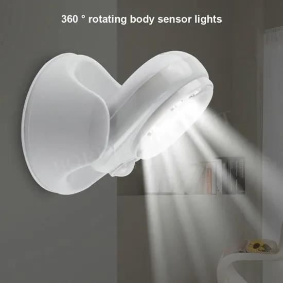 2 Projecteurs LED Extérieur Proxinova Avec Détecteur De Mouvement - 1000 Lumen, Piles AA | IP54, Tête Rotative 360°