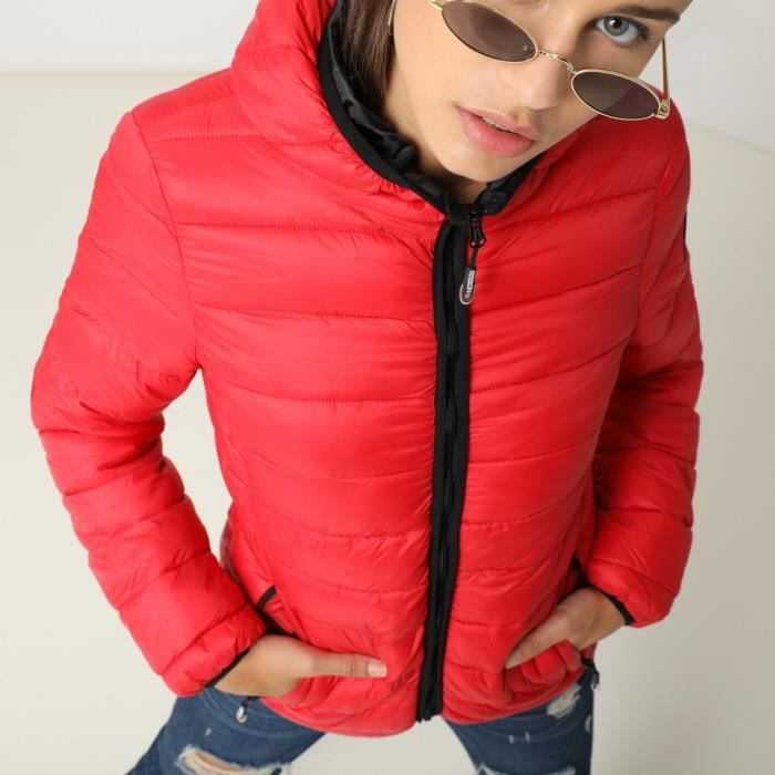 GEOGRAPHICAL NORWAY ANNA doudoune pour femme Rouge Femme