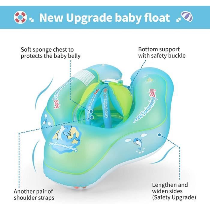 Free swimming baby inflatable baby swimming float ring store