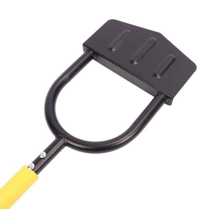 Coupe-Bordure De Pelouse, Outil De Pelouse en Acier Inoxydable avec Poignée en T Et Moitié De