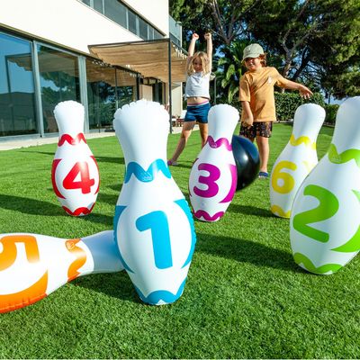 Jeu de bowling géant : amusement pour adultes et enfants