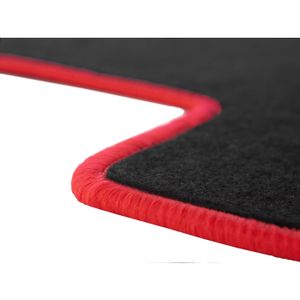 Tapis De Sol Voiture Dacia Duster I (2010-2017) - 4 Pièces En Velours Noir, Imperméable, Ajustés Sur Mesure