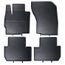 Tapis de sol caoutchouc sur mesure pour Fiat Tipo 2016 Noir 4 pcs