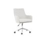 Miliboo Fauteuil De Bureau Design Tissu Gris Polaire Shana