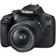 Canon EOS 2000D Appareil photo numérique Reflex 24.1 MP APS-C 1080p - 30 pi-s 3x zoom optique objectif EF-S 18-55 mm IS STM…-0