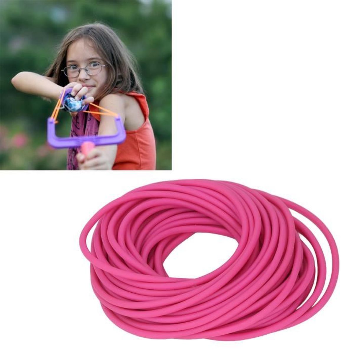 Tuyaux en latex naturel - Tube élastique de 2 à 12 mm for applications chirurgicales et