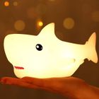 DMM Veilleuse Enfants, 7 Couleurs Changeantes LED Portable Touch Baby Lamp, Veilleuse Animal en Silicone Rechargeable USB