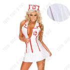 ZENTAVO TD® Halloween mince corps infirmière Costume Costume scène robe jeu habiller uniforme tissu extensible matériel vêtements habiller