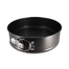 THEKITCHENETTE MOULE A MANQUE 24 CM EN ACIER CARBONE FOND AMOVIBLE AVEC CHARNIERE