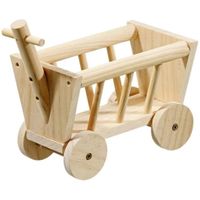 Râtelier chariot en bois 20 cm pour rongeur - animallparadise 22