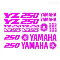 16 stickers YZ 250 – FUSHIA – YAMAHA sticker YZ 250 - YAM438
