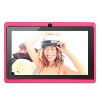Tablette Tactile Pc A33 - Rose - 7 po - 512 Mo RAM - 4G - Android 4.4