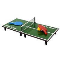 Table De Ping Pong "mini" 60cm Vert & Noir - Paris Prix