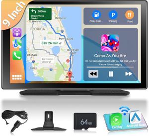 AUTORADIO Carplay Voiture Autoradio et Android Auto sans Fil