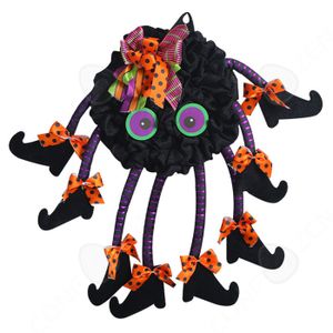 Collants D'Halloween Effrayants - Lot De 2 Paires (toile D'araignée Et Squelette) Pour Enfants - Déguisement Fête