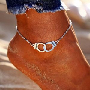 Bracelet Chaîne De Cheville Femme Acier Plaqué Cuivré - Modèle LOVE Coeur - Réglable, Neuf Avec étiquettes