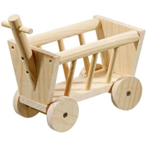 RATELIER Râtelier chariot en bois 20 cm pour rongeur - animallparadise 22