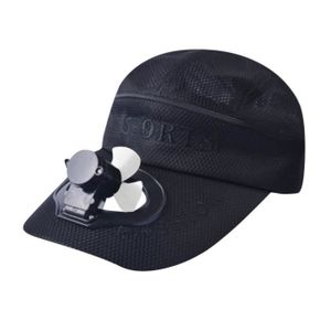 Beige Camping Unisexe Randonn/ée Casquette de Baseball Fan Casquette de Baseball Refroidissement USB Capuchon de Ventilateur de Charge FBGood Chapeau avec Ventilateur