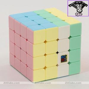 CUBE ÉVEIL Macaron 4x4 - Cube Magique Macaron Rose, Vitesse P
