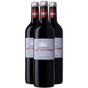 VIN ROUGE Château Haut Bertinerie Grand Vin Rouge 2019 - Lot