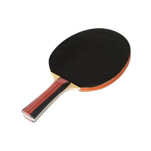 RAQUETTE TENNIS DE T. Raquette d'entraînement de tennis de table - Noir/Rouge - TT1001