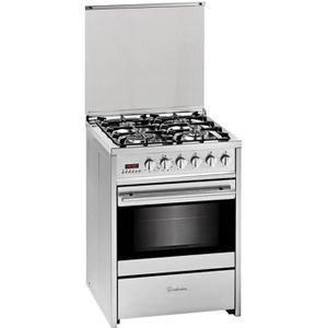 CUISINIÈRE - PIANO Meireles E 610 X NAT, Cuisinière, Acier inoxydable