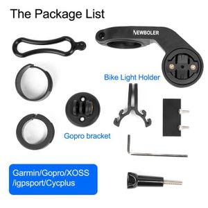 COMPTEUR POUR CYCLE Compteur vélo,Support sans fil odomètre pour ordinateur de vélo,Support étendu pour caméra Gopro,guidon pour GARMIN - 210[B841006]