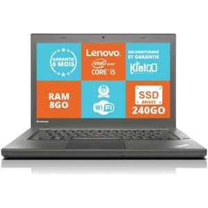 ORDINATEUR PORTABLE Ordinateur portable Lenovo Thinkpad T440 core i5 8
