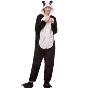 Mescara Costume de Licorne Pyjama Panda pour Femme Hiver Cosplay Combinaison Chien Combinaison de Carnaval Théâtre Halloween Pyjama Large