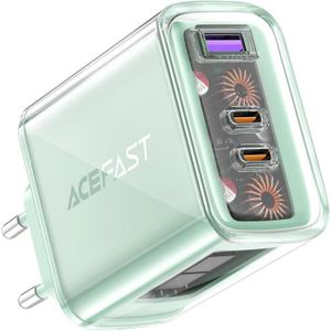 CHARGEUR - ADAPTATEUR  Chargeur Usb C, 65W Gan Iii Ultra Charger 3 Ports 
