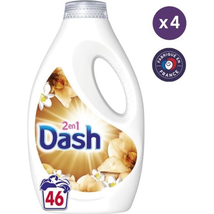 DASH 2en1 Lessive liquide - 35 lavages - Cdiscount Electroménager