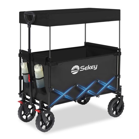Chariot De Toit Pliable TOLSEN - Capacité 150 Kg, Poignée De Transport, Acier Jaune