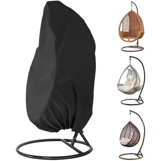 Housse De Protection Pour Chaise Suspendue Oeuf - Tissu Oxford 210D Imperméable, 115x190 Cm - Beige - 3