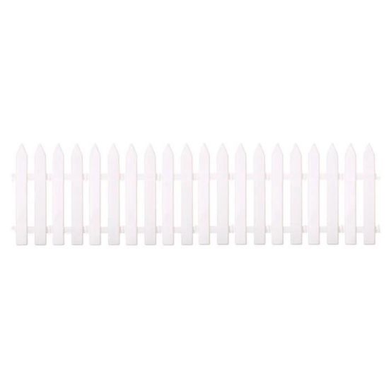 Clôture d'Arbre de Noël Miniature en PVC Blanc, Poignées Amovibles, Jardin  de Maison, Décoration de ixde Mariage, 10 Pièces - AliExpress