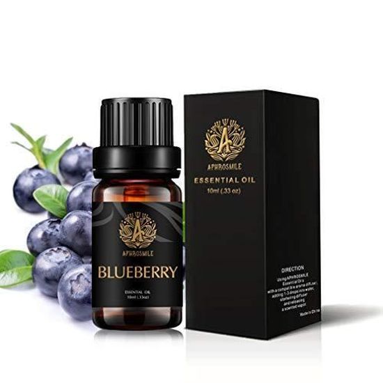 Aromathérapie Myrtille huile Essentiel pour diffuseur, 100% Pure Blueberry Huile Essentielle pour Humidificateur, maison, 10ml