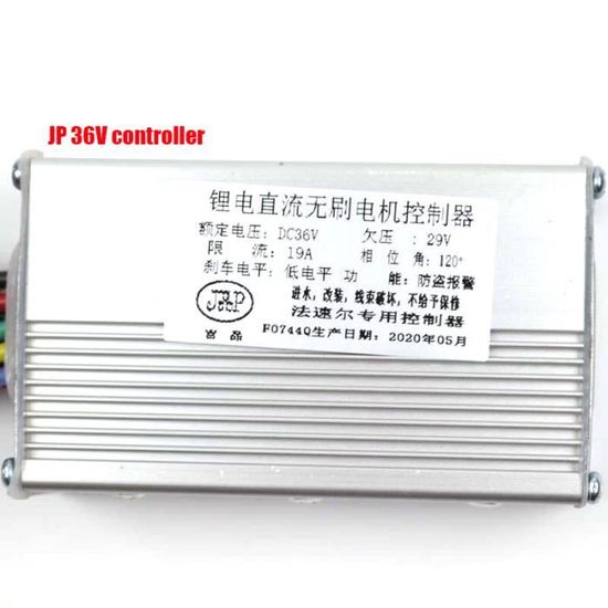 WABTU Controleur Trottinette Electrique 36V/48V 350W Vélo Électrique E