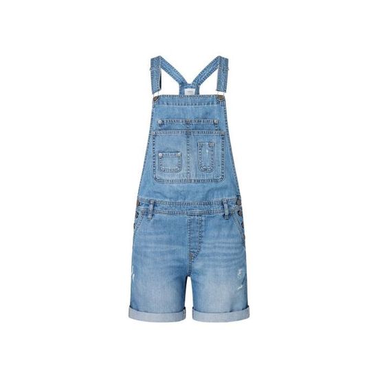 Salopette Donna Pepe Jeans Beryl - Viscosa Confortevole Con Scollo Croce - Foto 5